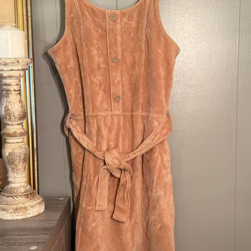 Abercrombie-kids Women's Tan and Orange Dress